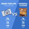 Smart for Life High Protein Cookie Diet - Variety Pack - Chocolate Chip 1 Week, Oatmeal Raisin 1 Week - (2 Weeks Total) Low Carb Cookies Meal Replacement - High Fiber Cookies view 4