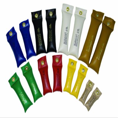 CanDo 10-0384 SoftGrip Hand Weight 16-piece Set, 2 each 0.5, 1, 1.5, 2, 2.5, 3, 4, 5
