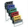 CanDo Digi-Flex Hand and Finger Exerciser 5 Piece Set X-Light - X-Heavy Resistance with Metal Storage Rack- For Dexterity, Strength, and Flexibility for Fingers, Hands, and Forearms view 2