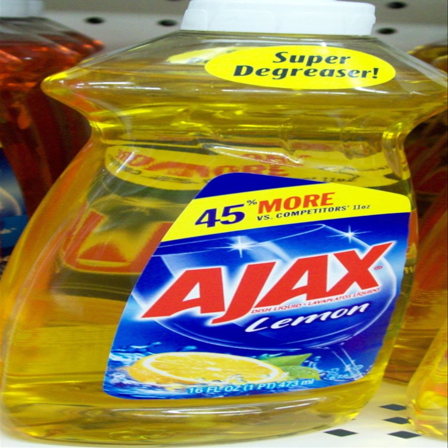 Ajax Lemon Scent Dishwashing Liquid 16 oz