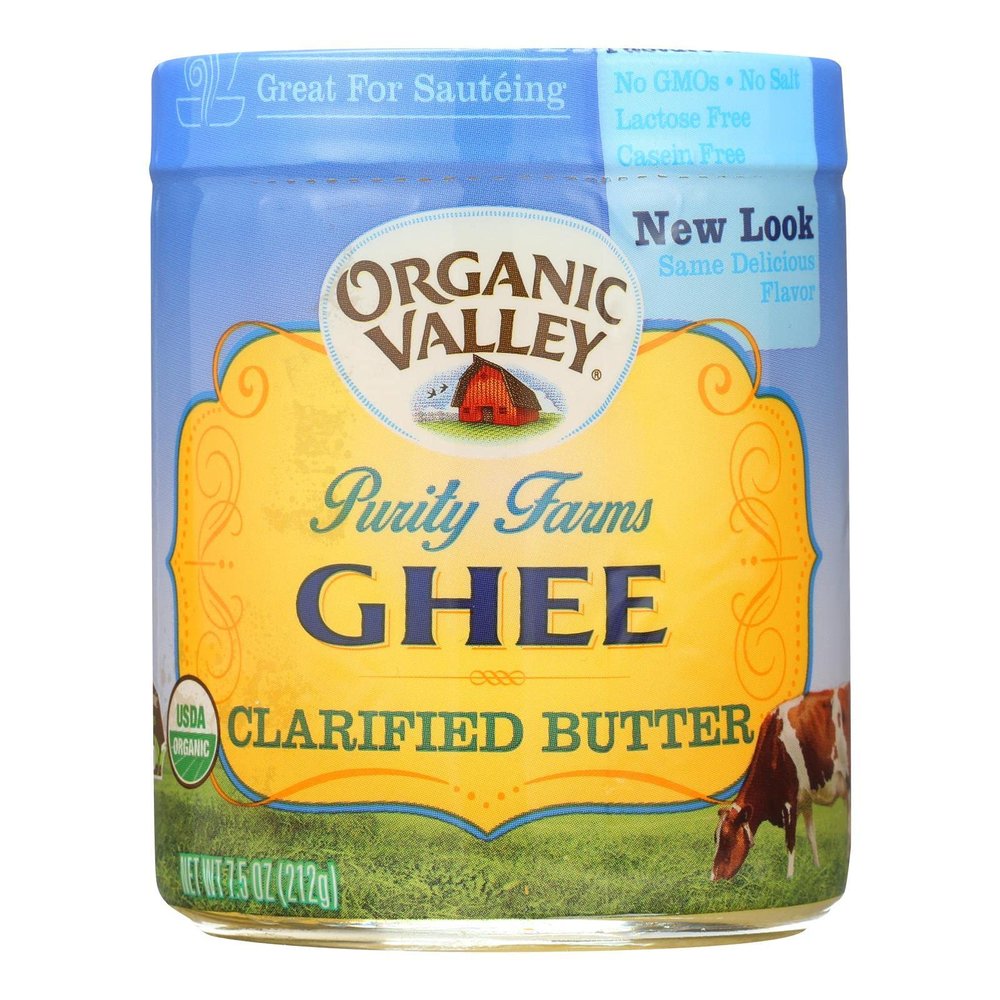 Purity Farms Organic Clarified Butter Ghee, 7.5 Ounce -- 12 per case