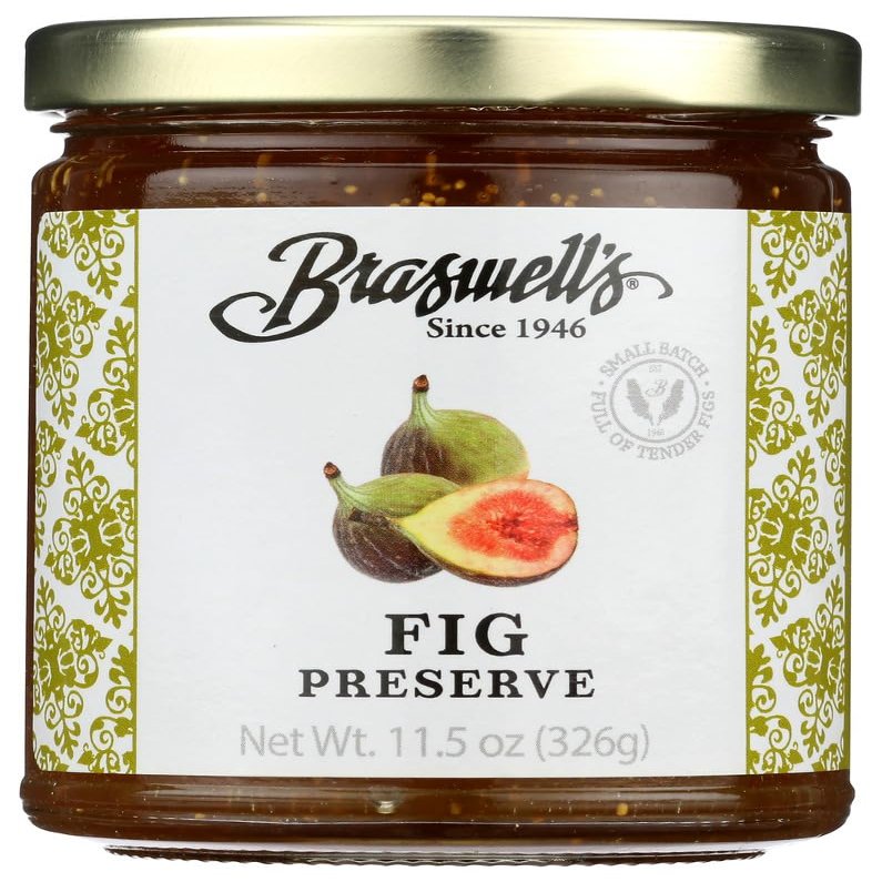 Braswell's Fig Preserves, 11.5 Ounce (Pack of 6)
