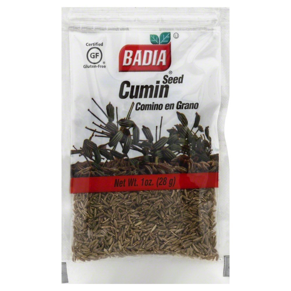 Badia Cumin Seed, 1-Ounce (Pack of 12)