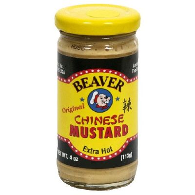 Beaver Original Chinese Mustard, 4 oz (Case of 12)