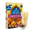 A Taste of Thai Pad Thai Rice Noodles | Restaurant-Quality Thai Flavor in Minutes | Vegan, Gluten-Free, Non-GMO, No Preservatives| Perfect for Stir-Fries, Soups & Asian Dishes 9 oz (Pack of 6) view 1