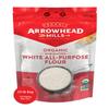 Arrowhead Mills Flour, Unbleached White, 95% Organic, 25 Pound Package view 1