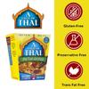 A Taste of Thai Pad Thai Noodles |Heat & Eat Instant Noodle | Flavored with Authentic Thai Sauce - Non-GMO, Gluten Free, Trans Fat Free- Perfect Side for Chicken, Fish & Meat Entrees| 6 Pack (5.75oz) view 3