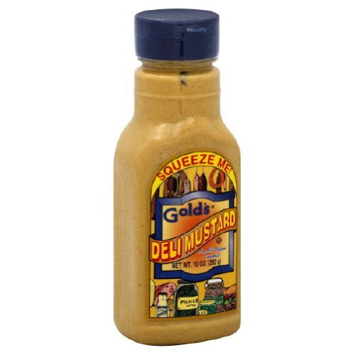 Gold's Mustard, Deli, 10-Ounce (Pack of 12)