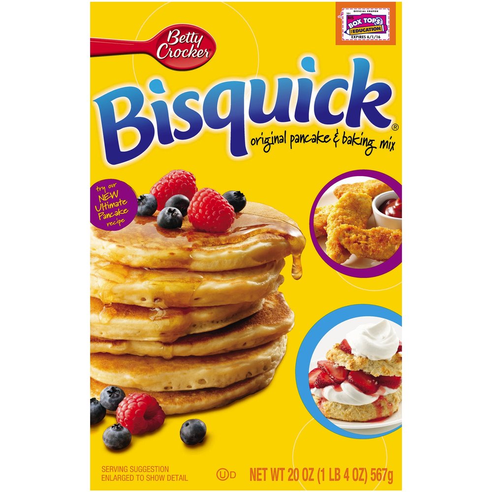Bisquick Pancake And Baking Mix, 20-Ounce Boxes (Pack of 12)