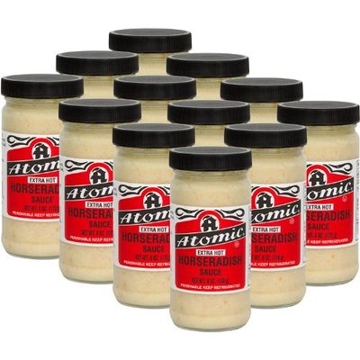 Atomic Horseradish - Extra Hot - "12 Pack" - 6 Oz Jars - 72 Ozs