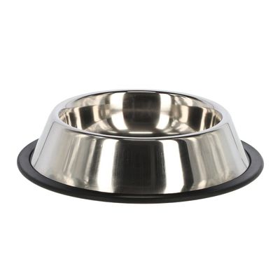 Kerbl Stainless Steel Bowl, Antislip App, 1800 ml