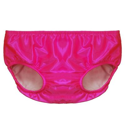 Special Needs Swim Diaper - Reusable Swim Diapers (S-Size 8/10-Waist:18-27"; Weight: 59-74 pds, Pink)