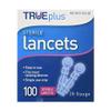 Trueplus Sterile Lancets, 28 Gauge, 100 Each view 1