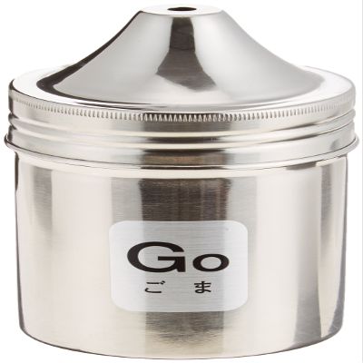 Endo Shoji TKG BTY718 Seasoning Can, Large, Go, 18-8 Stainless Steel