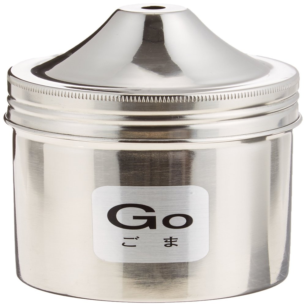Endo Shoji TKG BTY718 Seasoning Can, Large, Go, 18-8 Stainless Steel