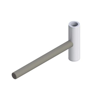 HeatlhCraft Products SuperBar Add On Kit: Floor-to-Ceiling Vertical Support Pole Horizontal Bar Attachment