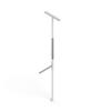 HeatlhCraft Products SuperBar Add On Kit: Floor-to-Ceiling Vertical Support Pole Horizontal Bar Attachment view 2