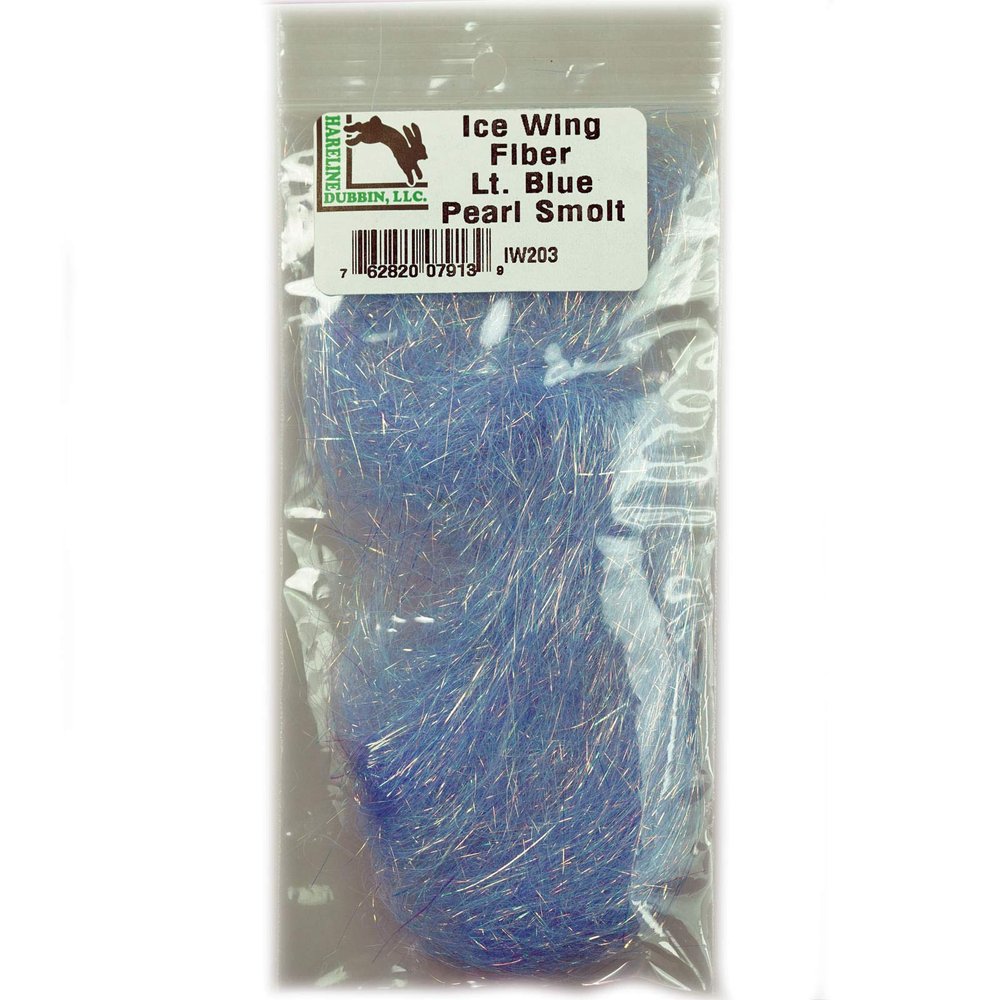 8" Ice Wing FIBER, Lt. Blue Pearl SMOLt