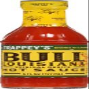 B&G Foods Trappey's Bull Brand Louisiana Hot Sauce Glass Bottle, 6 oz