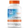 Doctor's Best Sustained Plus Immediate Release L-Arginine, Non-GMO, Vegan, Gluten & Soy Free, 500 mg, Tablet, 120 Count view 1