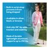 Carex Aluminum Offset Cane with Soft Cushioned Handle - Adjustable Walking Cane for Men and Women - Silver Color view 3