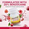 HurriCaine Topical Anesthetic Liquid  Oral Anesthetic with Fast-Acting 20% Benzocaine  Precision Liquid Formula for Targeted Use  Ideal for Canker Sores & Minor Mouth Injuries  Wild Cherry Flavor view 3
