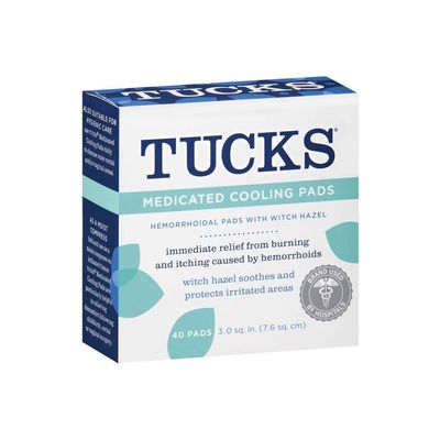 Tucks Medicated Pads 40 Each