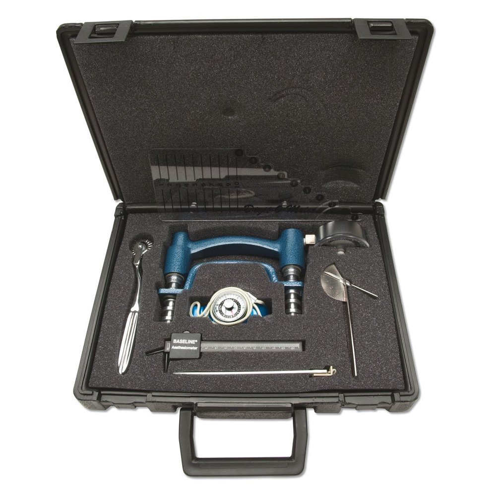 Baseline 12-0100 Hand Evaluation, 7-piece Set, Features Standard 200 lb HHD and 30 lb MPG