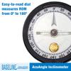 Baseline - W54668 AcuAngle Inclinometer with Adjustable-Feet for Precision Measurement,Testing and Evaluation of Range of Motion of Neck,Hip,Spine,Elbow,Knee,Shoulder,Ankle,Wrist and MCP Joint, W54668 view 4