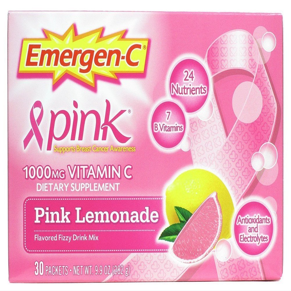 ALACER CORP., Emergen-C Health And Energy Booster Pink Lemonade 30/Pk12