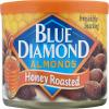Blue Diamond Almonds, Sweet Honey Roasted Classic Flavor, GMO Free, Kosher, No Gluten Ingredients or Artificial Flavors, Great for On-The-Go, Pantry Staple, Dessert, Holidays, Lunch, Charcuterie, 6 oz. Can view 3