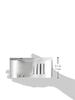 Sanei JKL03003 Stainless Steel Flush Type Cleaner Case, Double, Small view 3