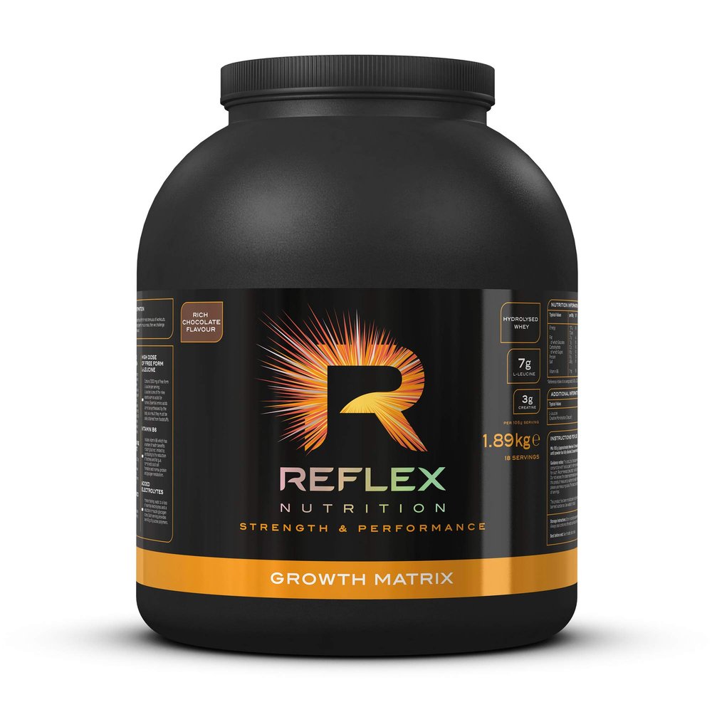 Reflex Nutrition Growth Matrix Powder Rich Chocolate 1.89 Kg