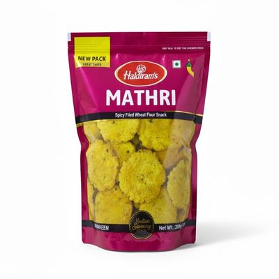 Haldiram Mathari, 7.06-Ounce Pouch (Pack of 5)