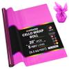 Hygloss Products Cellophane Roll  Cellophane Wrap for Crafts, Gifts, and Baskets 20 Inch x 5 Feet, Purple view 1