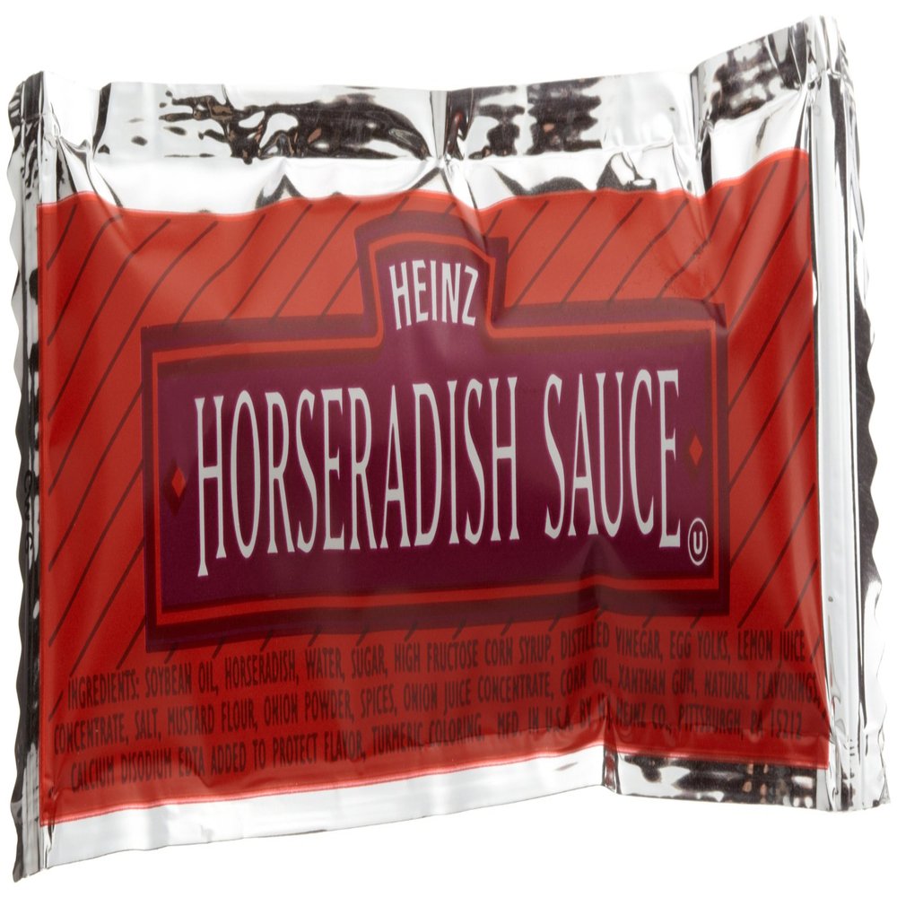 Horseradish Sauce Single Serve 200 Case 12 Gram
