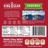 King Oscar Sardines Extra Virgin Olive Oil, 3.75-Ounce Cans (Pack of 12) view 2