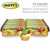 Mott's Cinnamon Applesauce, 4 Oz Cups, 72 Count (12 Packs Of 6), No Artificial Flavors, Good Source Of Vitamin C, Nutritious Option For The Whole Family view 3