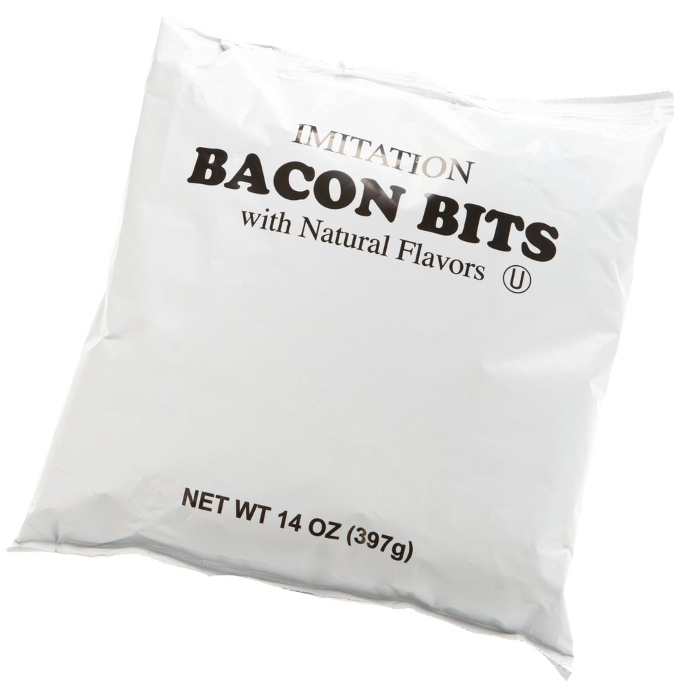 Bacon Bits Imitation Bits, 14-Ounce Packages (Pack of 12)