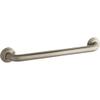 KOHLER K-10541-BV Traditional 18-Inch Grab Bar, Vibrant Brushed Bronze view 1