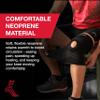 MUELLER Sports Medicine Self Adjusting Knee Brace for Men and Women, Knee Stabilizer for Compression and Pain Relief Support, Ideal for Arthritis, Sprains, Black, One Size view 2