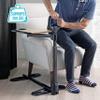 Able Life Tray Table, Adjustable Bamboo TV and Laptop Desk with Ergonomic Stand Assist Safety Handle, Independent Living Aid view 2