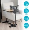 Able Life Tray Table, Adjustable Bamboo TV and Laptop Desk with Ergonomic Stand Assist Safety Handle, Independent Living Aid view 4