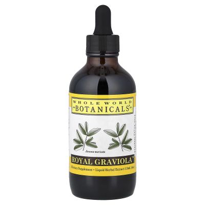 WHOLE WORLD BOTANICALS Graviola Liquid Extract, 4 OZ