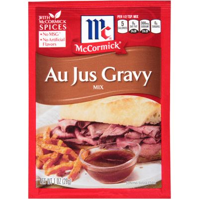 McCormick Au Jus Natural Style Gravy Mix, 1-ounces (Pack of12)