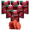 Bridgford Italian Salami 5 oz Pack of 6 - Zero Carb Healthy Salami Sliced Charcuterie Meat for Your Charcuterie Boards or Antipasto Platters - Ready-to-Eat Snack for On-The-Go Snacking view 1