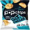 Popchips Potato Chips, Sea Salt & Vinegar, Single Serve, Low-Calorie, Gluten Free, Salty Snacks for Adults and Children, Non-GMO, Vegan & Kosher Friendly, 0.8 Ounce (Pack of 24) view 1