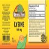 Lysine 500 mg 500 mg 100 Tabs view 2