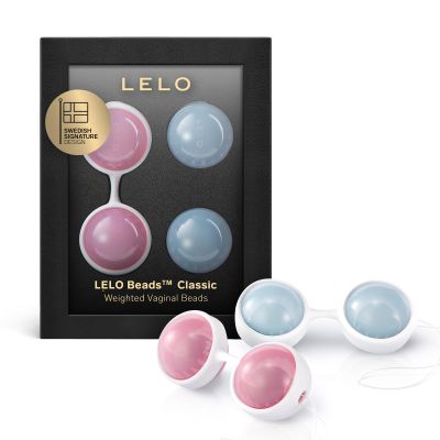 LELO Beads Classic Kegel Balls for Women of All Ages  Premium Silicone Exercise Weighted Balls with String - Perfect for Pleasure Enhancement