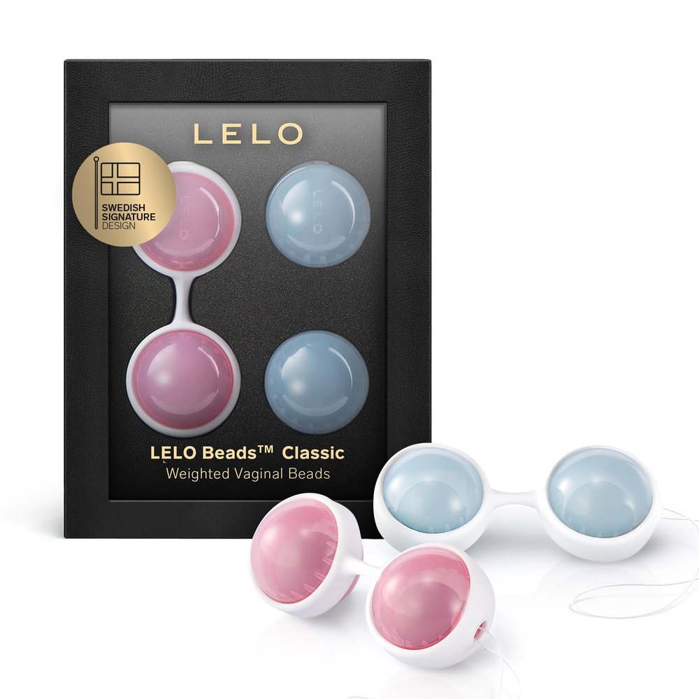 LELO Beads Classic Kegel Balls for Women of All Ages  Premium Silicone Exercise Weighted Balls with String - Perfect for Pleasure Enhancement